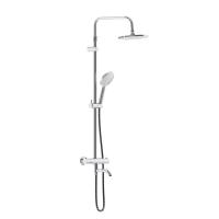 977810000 Jupiter душевая система ванна/ душ, с ТМС смесителем, хром фото в интернет-магазине Русалия