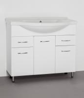 Тумба № 26 - 100 c раковиной Эльбрус 100 Эко Стандарт Style Line фото в интернет-магазине Русалия