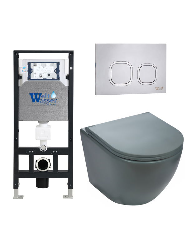 Комплект AMBERG 506 + MERZBACH 043 MT-GR + AMBERG RD-MT CR WeltWasser