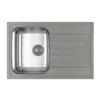 Кухонная мойка Dr. Gans ДУЭТ 26.120.B0760.410, везувий фото в интернет-магазине Русалия