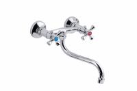 Смеситель для кухни FAUZT FZs-490-07 настенный тип См-МДРНА фото в интернет-магазине Русалия