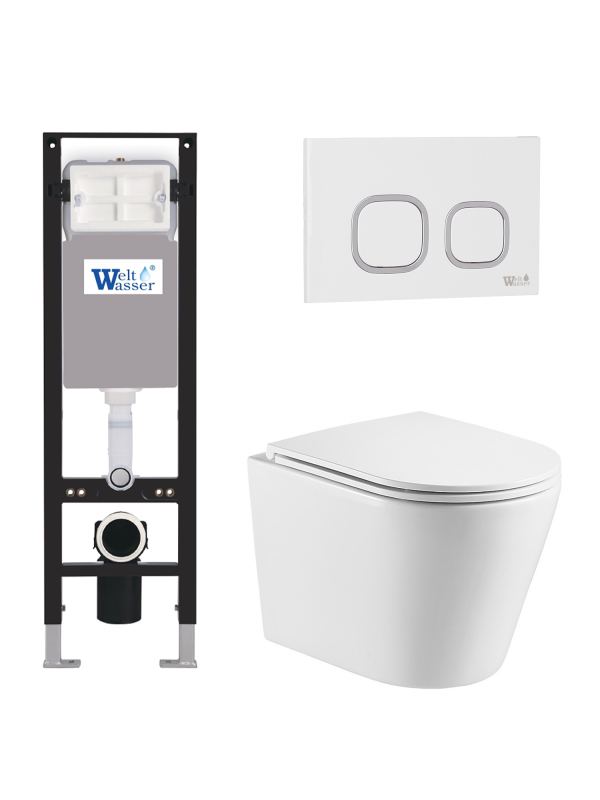 Комплект AMBERG 350 + SALZBACH 043 GL-WT + AMBERG RD-WT WeltWasser