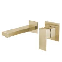 Смеситель ABBER Daheim AF8212G для раковины скрытого монтажа, золото матовое фото в интернет-магазине Русалия