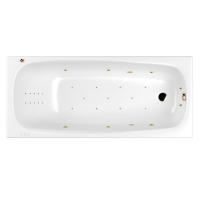 Гидромассажная ванна WHITECROSS Layla 170x75 "ULTRA NANO" (золото) 0102.170075.100.ULTRANANO.GL фото в интернет-магазине Русалия
