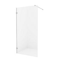 Душевое ограждение NEW TRENDY AVEXA 100x200 EXK-1543 (хром) фото в интернет-магазине Русалия