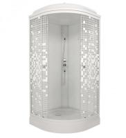 Душевая кабина Мозаика 90*90 А (7 мест+сифон D90) Щ0000061840 Тритон фото в интернет-магазине Русалия