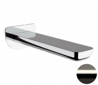 Излив настенный 18 см Remer Infinity 91INP, никель брашированный фото в интернет-магазине Русалия