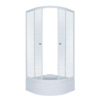 Душевой уголок Полосы 90*90 В (3 места+сифон D50) Тритон Щ0000061811 фото в интернет-магазине Русалия