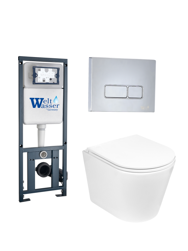 Комплект MARBERG 410 + SALZBACH 043 GL-WT + MAR 410 SE CR WeltWasser