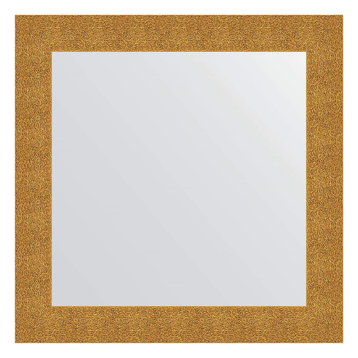 Зеркало настенное EVOFORM в багетной раме чеканка золотая, 80х80 см, BY 3246