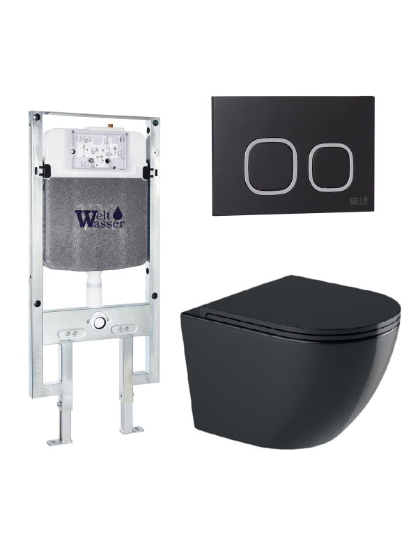 Комплект AMBERG 497 ST + MERZBACH 041 XL MT-BL + AMBERG RD-BL WeltWasser