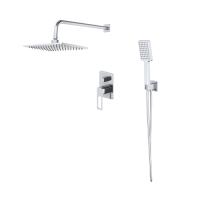 Душевая система скрытого монтажа с тропическим душем и ручным душем, Slide, IDDIS (SLISB02i67) фото в интернет-магазине Русалия