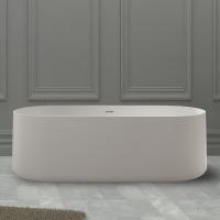 Ванна из искусственного камня ABBER Stein AS9607 белая матовая 170х75х55 см фото в интернет-магазине Русалия