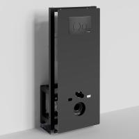 Glan 66TLT.010.ME.BL.MB02 Система инсталляции для унитазов, черный Wasserkraft фото в интернет-магазине Русалия