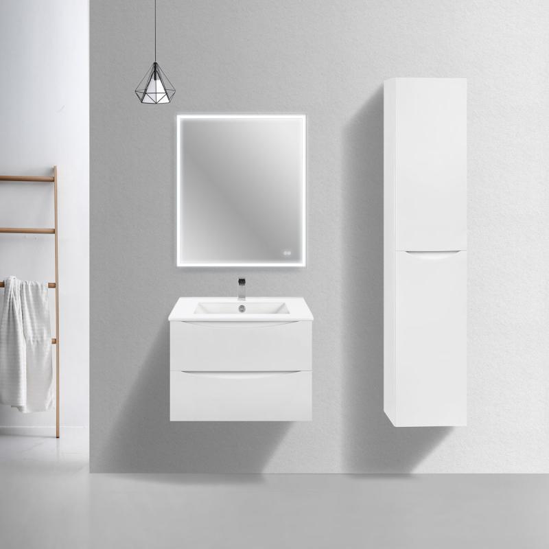 База под керамическую раковину Mia Slim 700 подвесная, 2 выкатных ящика soft close, G.White Vincea