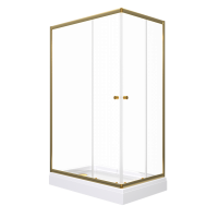 Душевой уголок "Вента-Голд" 120х80, прямоуг. низ. подд. (2 места+сифонD90мм) Тритон Щ0000073919 фото в интернет-магазине Русалия