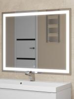 Зеркало для ванной с подсветкой Uperwood Tanos 100х80 см, прямоугольное, сенсор/антизапотевание/без рамы 291020224 фото в интернет-магазине Русалия