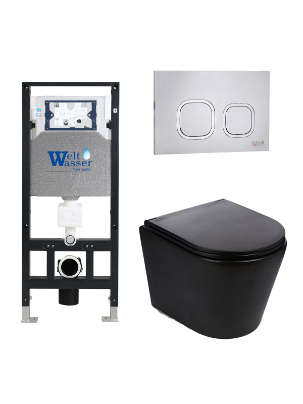 Комплект AMBERG 506 + SALZBACH 043 MT-BL + AMBERG RD-MT CR WeltWasser