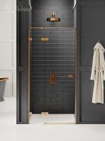 Дверь в нишу NEW TRENDY AVEXA COPPER BRUSHED 80x200 EXK-3531 (брашированная медь) фото в интернет-магазине Русалия