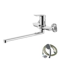 Смеситель OLIVE'S для ванны с длинным изливом SEVILLA (20221SV) фото в интернет-магазине Русалия