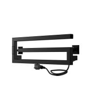 Полотенцесушитель электрический Sigma (electro) 20/60 (таймер, скр.монтаж, унив.подкл.R/L, Черный муар) INDIGO DGSIG20-60BRLt фото в интернет-магазине Русалия