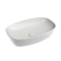 Умывальник чаша накладная овальная (цвет Серый Матовый) Element 600*380*138мм CN6049MSG Ceramica Nova фото в интернет-магазине Русалия