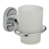 Держатель для стакана и зубных щеток Savol S-007057, хром фото в интернет-магазине Русалия