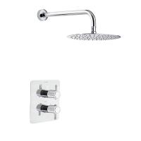 Встраиваемая термостатическая душевая система с тропическим душем  ODISEA JOYA K5924012  Ramon Soler фото в интернет-магазине Русалия