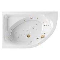 Гидромассажная ванна EXCELLENT Aquarella 150x100 (левая) "ULTRA" (золото) WAEX.ARL15.ULTRA.GL фото в интернет-магазине Русалия