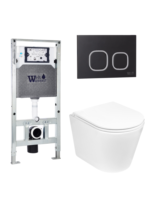 Комплект AMBERG 506 ST + SALZBACH 043 GL-WT + AMBERG RD-BL WeltWasser