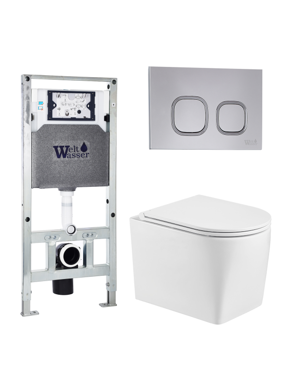 Комплект AMBERG 506 ST + NESENBACH 004 GL-WT + AMBERG RD-CR WeltWasser