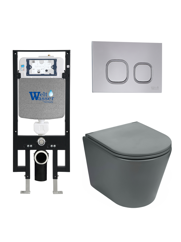 Комплект AMBERG 497 + SALZBACH 043 MT-GR + AMBERG RD-CR WeltWasser