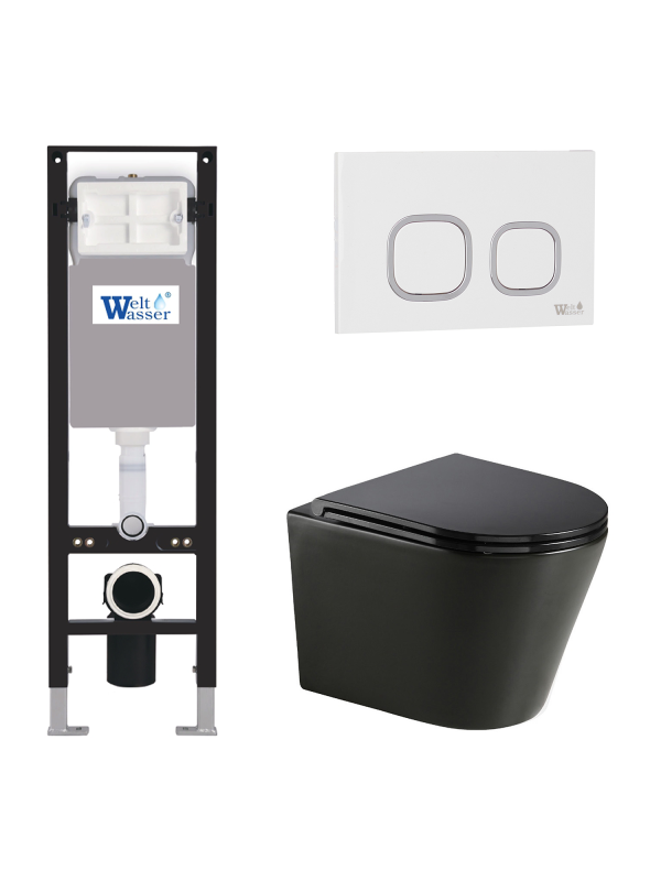 Комплект AMBERG 350 + SALZBACH 043 MT-BL + AMBERG RD-WT WeltWasser