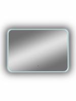 Зеркало с подсветкой Burzhe 1000х700 бесконтактный сенсор овальный, открытая подсветка ЗЛП398 Continent фото в интернет-магазине Русалия