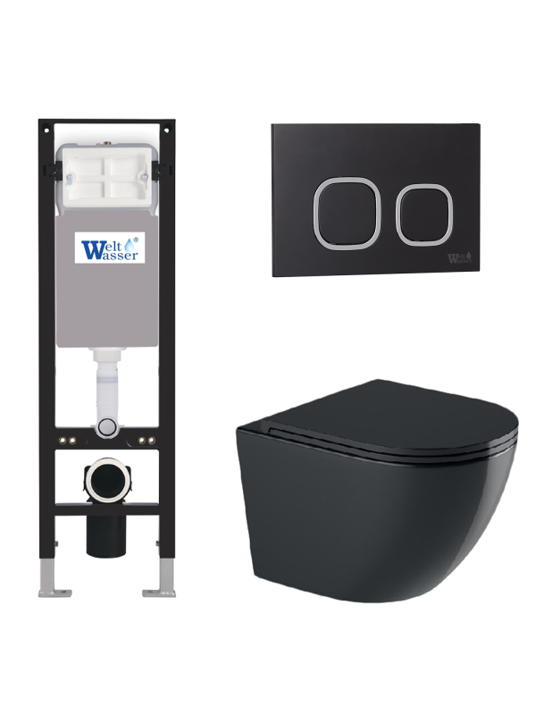 Комплект AMBERG 350 + MERZBACH 043 GL-BL + AMBERG RD-BL WeltWasser