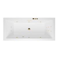 Гидромассажная ванна EXCELLENT Heaven Slim 170x75 "SMART" (золото) WAEX.HEV17S.SMART.GL фото в интернет-магазине Русалия