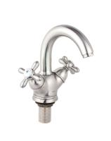 Смеситель для раковины Timo Ritz (0141FN silver) фото в интернет-магазине Русалия