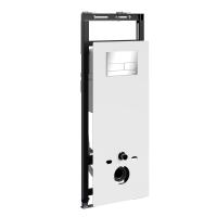 Salm 27TLT.010.ME.WH.CH04 Система инсталляции для унитазов, хром Wasserkraft фото в интернет-магазине Русалия