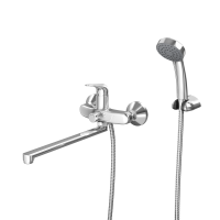 Смеситель для ванны с длинным поворотным изливом RUSH Corsica (CO4240-51) фото в интернет-магазине Русалия