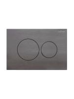 Кнопка смыва CEZARES PN1-BTN-GM Оружейная сталь фото в интернет-магазине Русалия