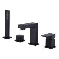 Смеситель ABBER Daheim AF8213B на борт ванны, черный матовый фото в интернет-магазине Русалия