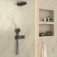 Душевой комплект VSFW-422TI1GM встраиваемый, вороненая сталь Vincea фото в интернет-магазине Русалия