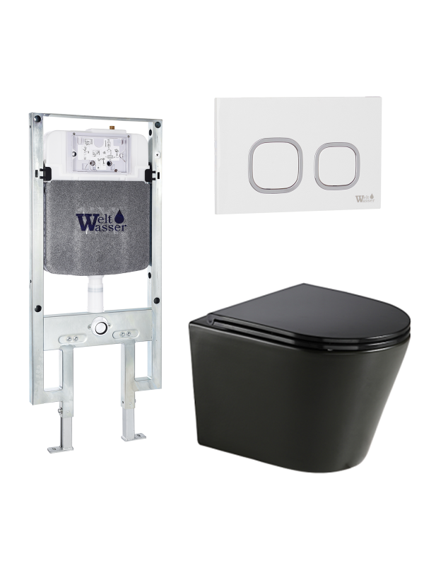 Комплект AMBERG 497 ST + SALZBACH 043 GL-BL + AMBERG RD-WT WeltWasser