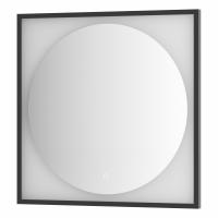 Зеркало  в багетной раме с LED-подсветкой настенное ECLIPSE DEFESTO 80x80 см, DF 2223S фото в интернет-магазине Русалия