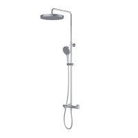 Душевая система IDDIS Duna с тропическим душем,  изливом и термостатом, глянцевый хром (DUNSBSTi06) фото в интернет-магазине Русалия