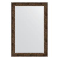 Зеркало настенное с фацетом EVOFORM в багетной раме состаренное дерево с орнаментом, 122х182 см, BY 3638 фото в интернет-магазине Русалия
