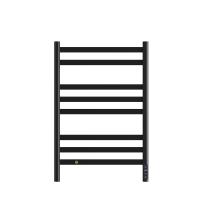 Полотенцесушитель электрический REFLEXION Карру RXT118050BL 800x500 черный матовый, 1 крючок фото в интернет-магазине Русалия