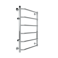 Полотенцесушитель водяной Roof б/п (н.р.1") 80/50 м/о 50 бок.подкл. (к-2, Полиров.) INDIGO LRSW80-50-б/п-50 фото в интернет-магазине Русалия