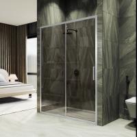 Душевая дверь раздвижная 1950*1200 Стекло 6 мм Бронза MGD-1541-5 MaybahGlass фото в интернет-магазине Русалия