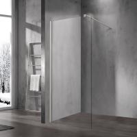 Душевая перегородка Walk-In VSW-1H700CLBN, 700*2000, брашированный никель, стекло прозрачное Vincea фото в интернет-магазине Русалия